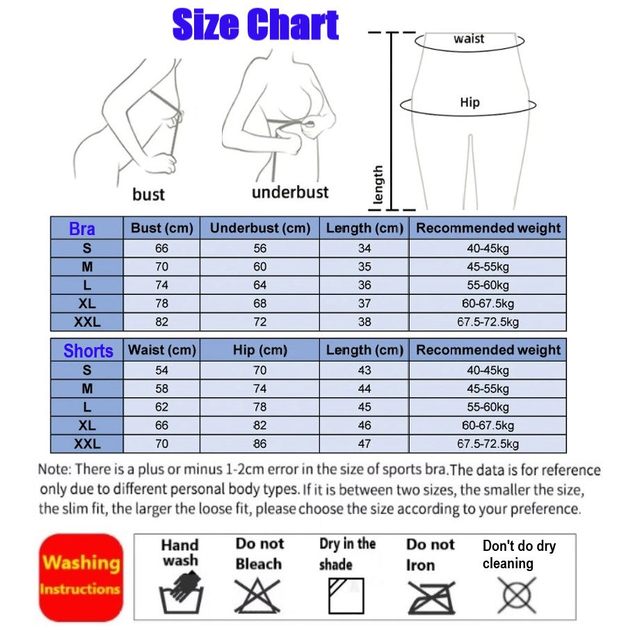 Splicing Design with Two Colors Sportswear (Bra+Pant) for Women/Gym Wear/Sports Bra and short Pant/Short Set