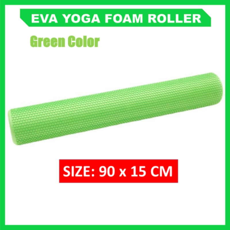30/45/60/90CM Yoga Foam Roller/ High-density EVA Muscle Roller Self Massage Tool /Solid EVA Yoga column