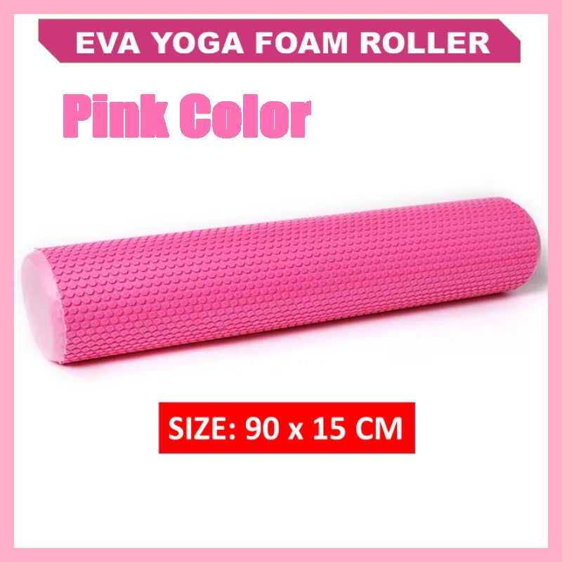30/45/60/90CM Yoga Foam Roller/ High-density EVA Muscle Roller Self Massage Tool /Solid EVA Yoga column