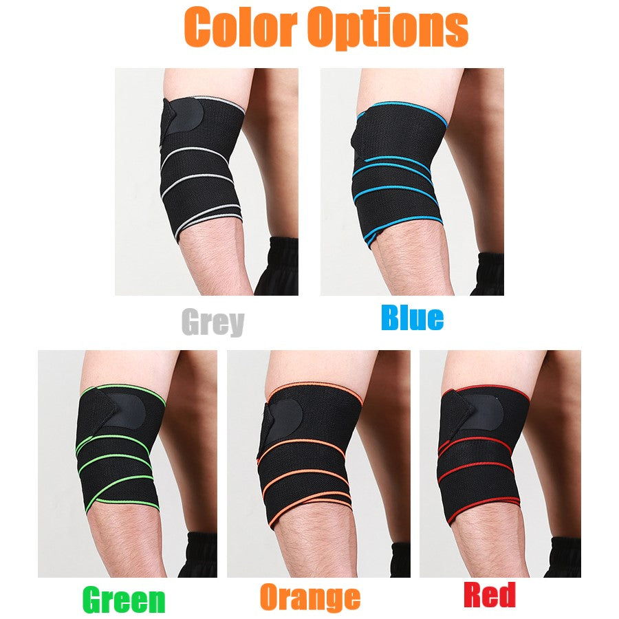 Winding Strap Elbow Brace