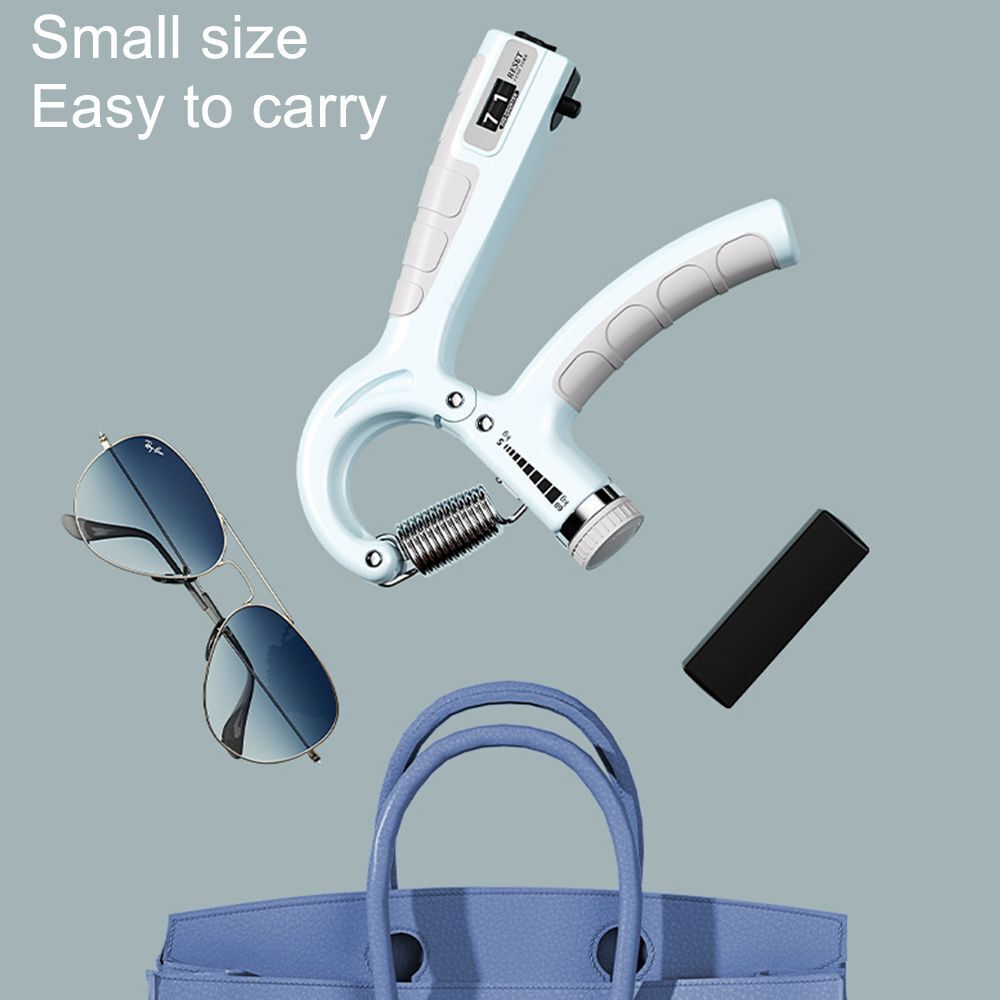 5-60kg Adjustable Hand Grip Strengthener with Counter