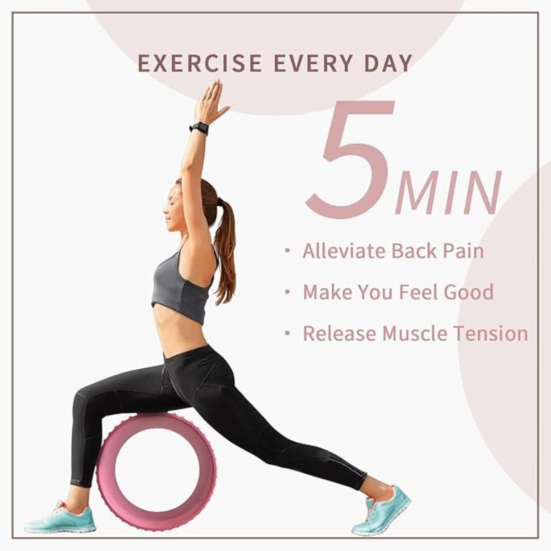 5D Sports Yoga Wheel/Indoor Massage Wheel