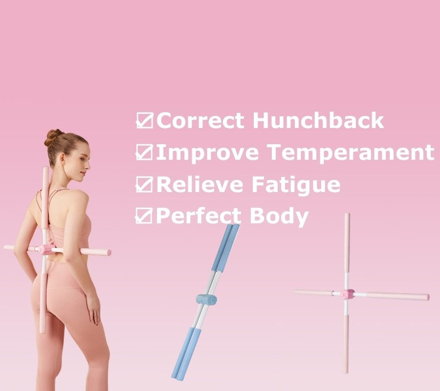 Posture Corrector, yoga sticks for posture,  Retractable Design Back Support Posture Corrector