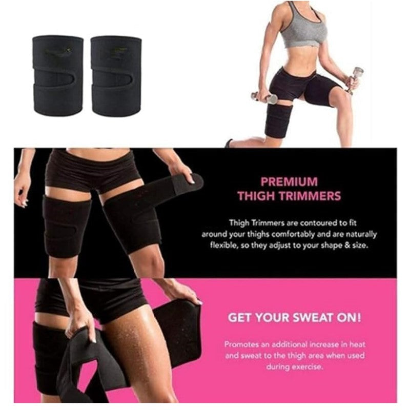 1Pair Thigh Trimmer Belt/ Thigh Support /Sleeve Support /Quad Hamstring Wrap/Compression Thigh Sleeve Hamstring Support Brace Sport Belt Upper Leg Pain