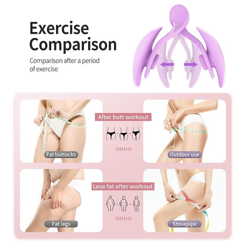Multifunctional Leg Clip, Thigh Master, Thigh Exerciser, Hip Trainers ,Kegels Exerciser, Professional Pelvic Floor Trainers with Counter