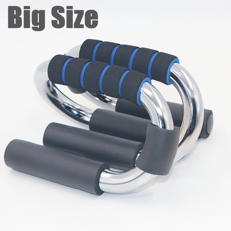 Push Up Bar Stand/ Press Up Bar Pair With Non-slip Foam Handle/Push-up Support Steel Chest Muscle Training Arm Muscles Exercise Training S-type Push-ups Home Fitness Equipment