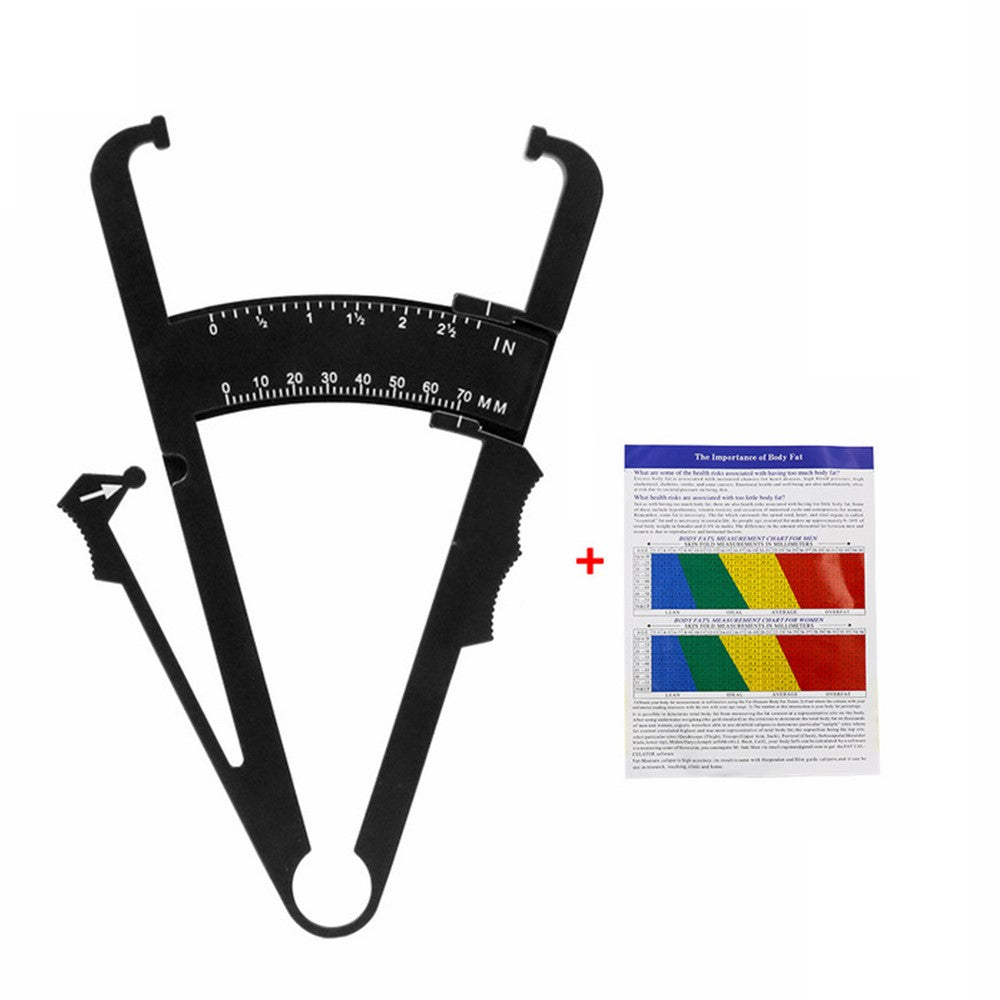 Body Fat Caliper for Body /Skinfold Calipers for Accurately Measuring BMI Skin Fold Fitness and Weight-Loss