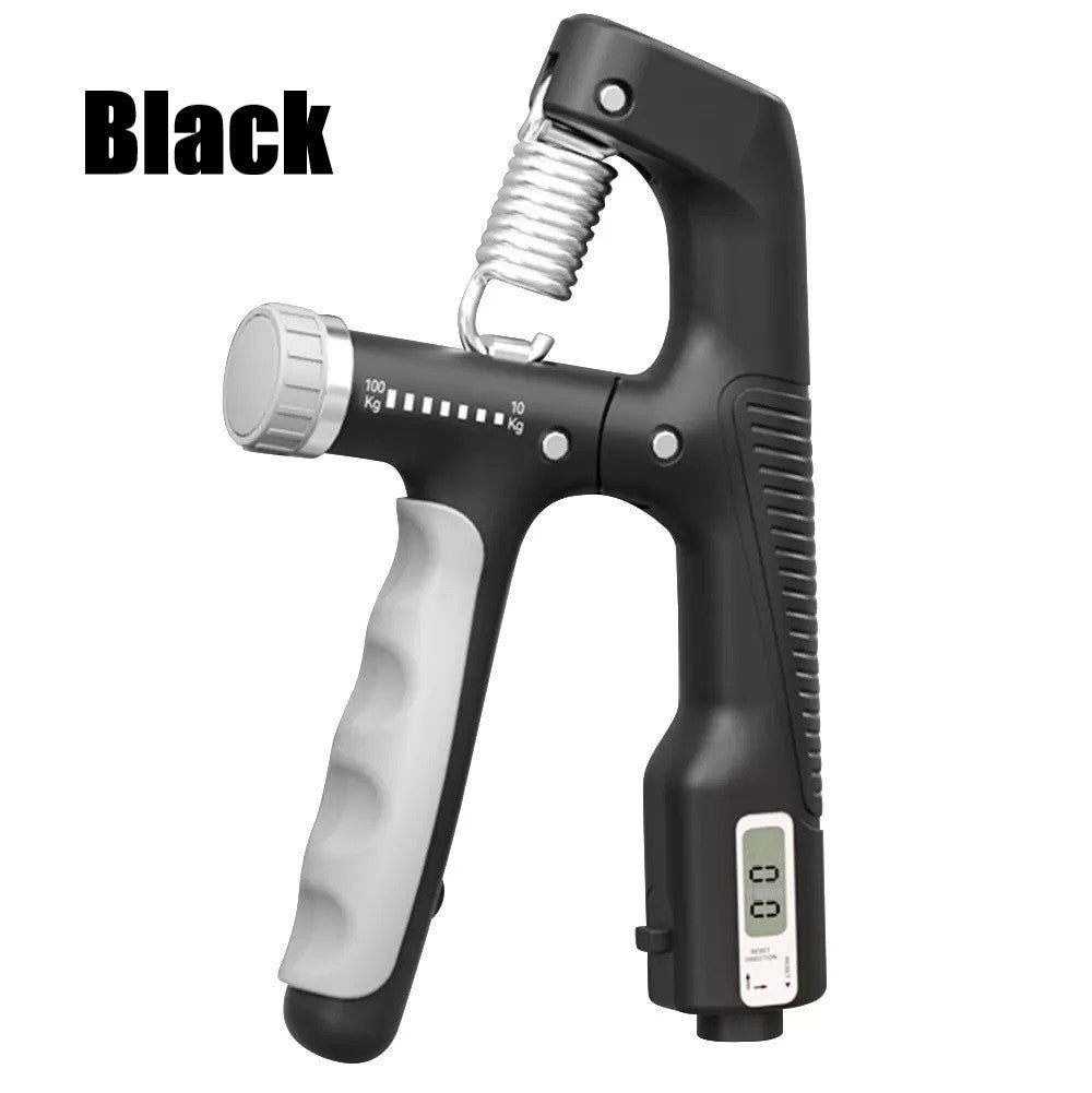 10-100kg Adjustable A Type Hand Gripper with Manual Reset Counter (2 Digits)