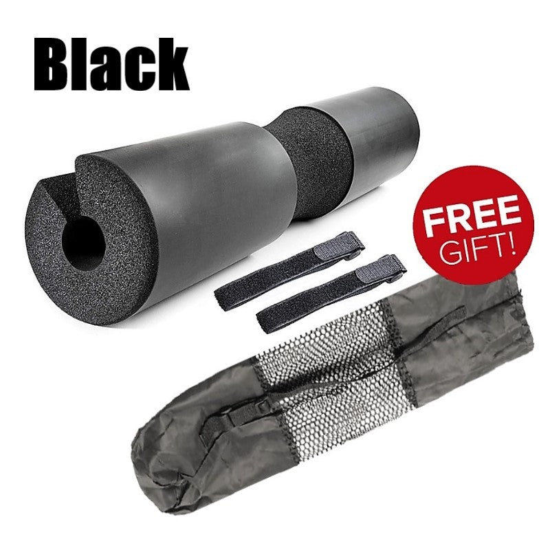 Shoulder Support/Weight Lifting Barbell Pad with belts