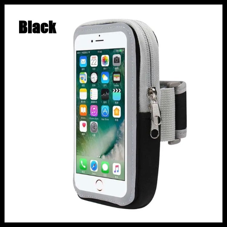Armband phone case with touchable transparent screen for Workout Running Gym Fitness, Running Bag