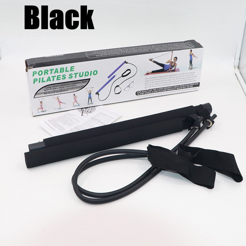 Pilates Fitness Bar with Resistance Band