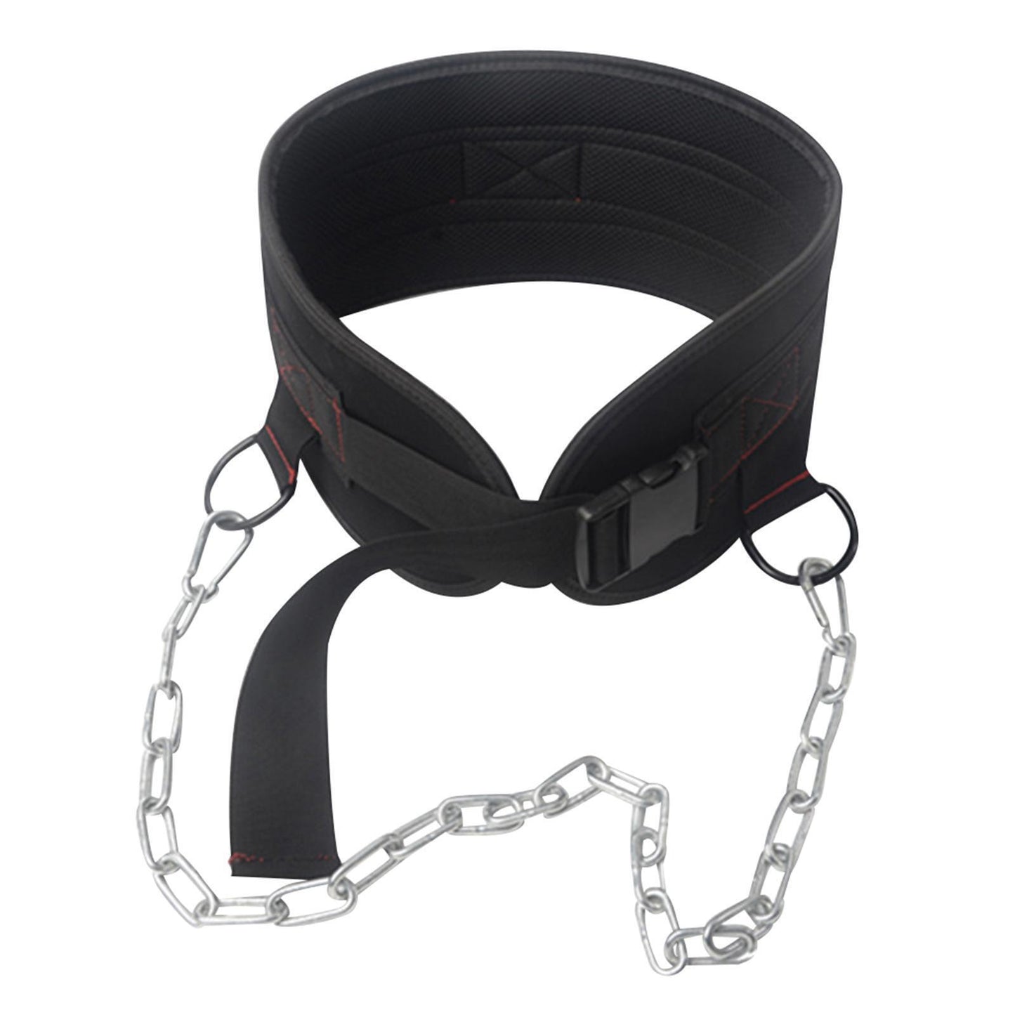 Adjustable Weightlifting Belt with Chain for DIPS Pull UPS Weight Lifting