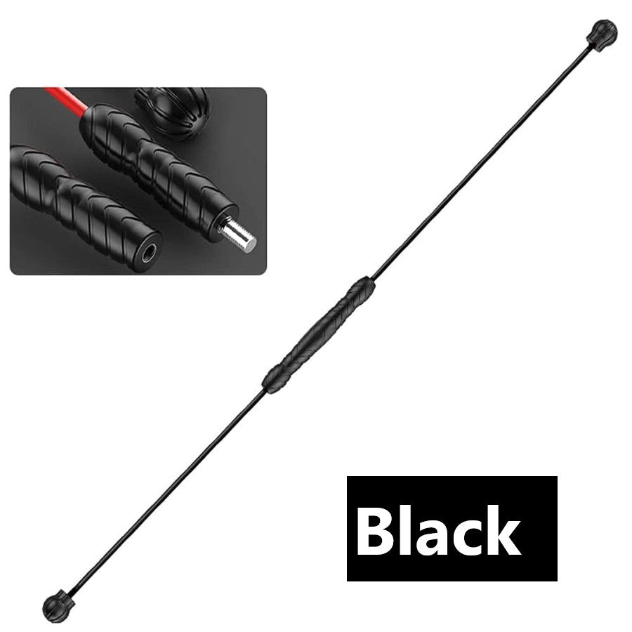 Multi-Function Training Stick Fitness Flexi Bar/Rod Exercise Elastic Stick /Burning Fat Rejection Bar/Swingstick Fitness Swing Bar for Vibration Training