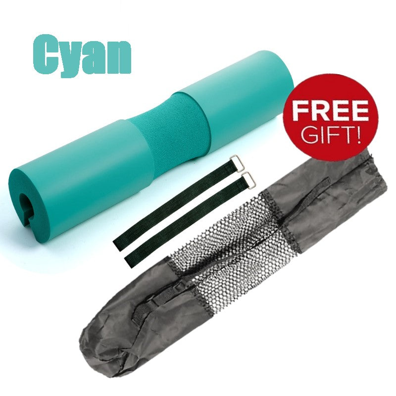 Shoulder Support/Weight Lifting Barbell Pad with belts