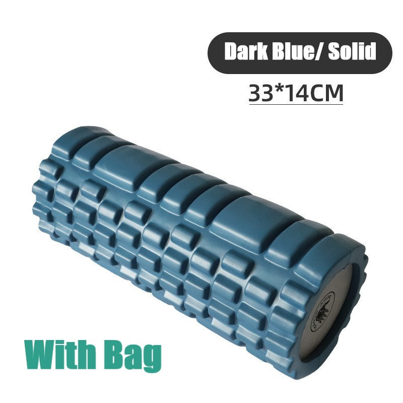 33cm x 14cm Solid Core Yoga Column/Textured Massage Foam Roller