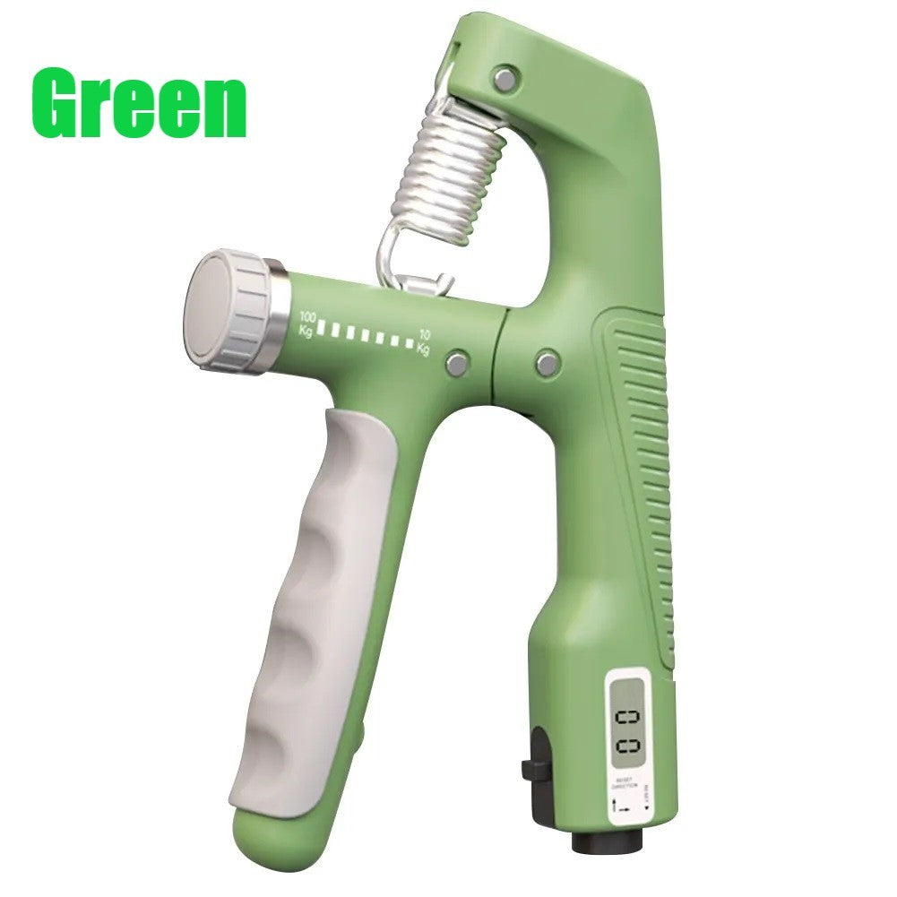 10-100kg Adjustable A Type Hand Gripper with Manual Reset Counter (2 Digits)