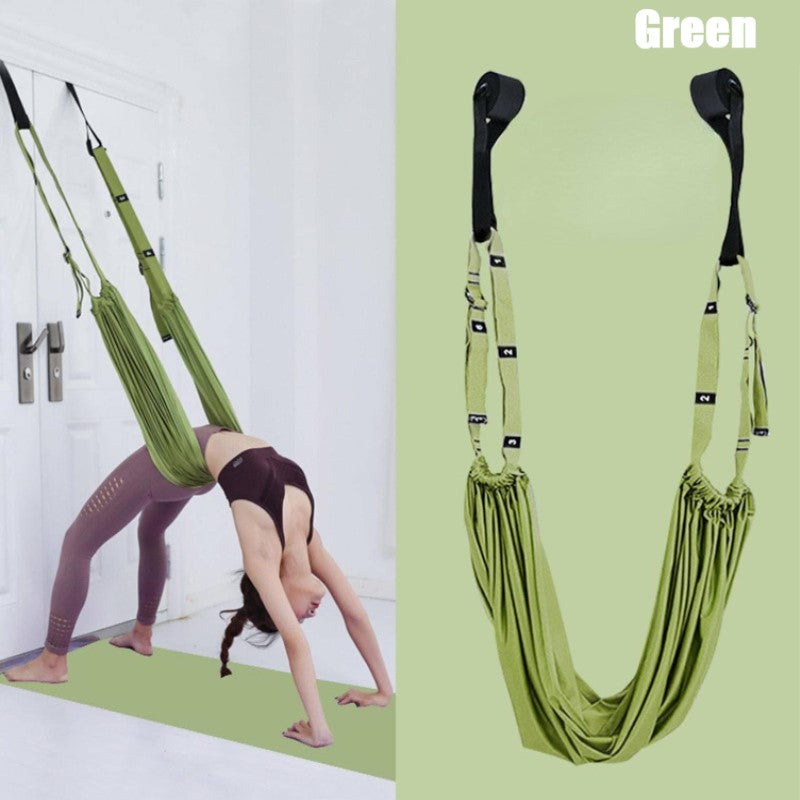 Aerial Yoga Handstand Yoga Rope Wall Hammock/ Swing Handstand Anti Gravity Strap Fitness Stretching Band/Home Lower Back Auxiliary Training Band