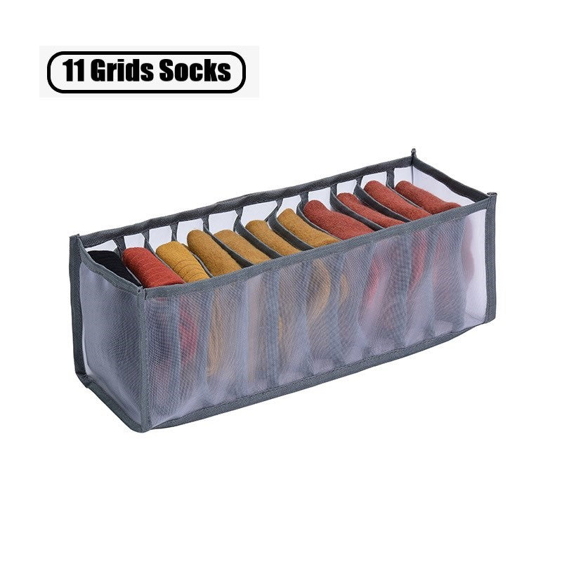 Collapsible Storage Boxes Bra Underwear Closet Organizer Foldable Container Case