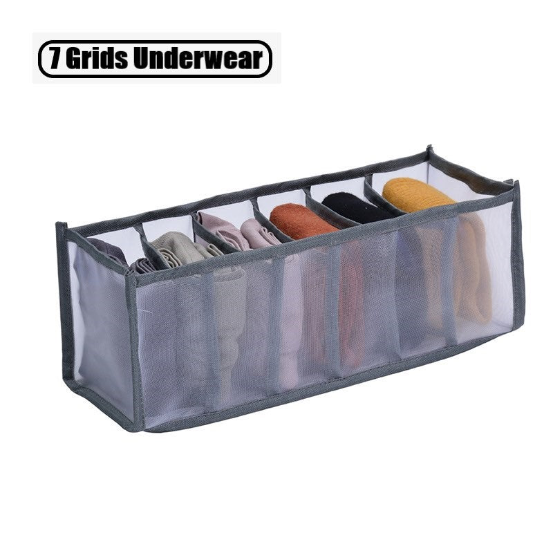 Collapsible Storage Boxes Bra Underwear Closet Organizer Foldable Container Case