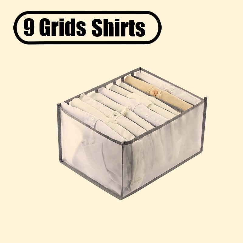 Collapsible Storage Boxes Bra Underwear Closet Organizer Foldable Container Case