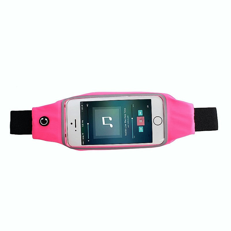 Running Waist Pouch Bag with sensitive screen window