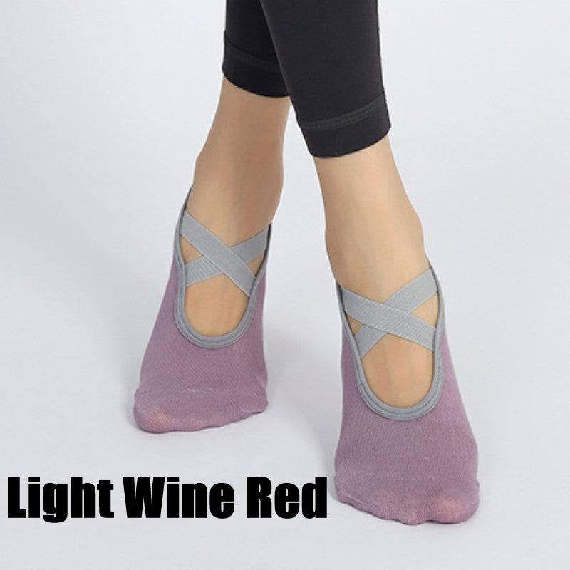 Non Slip Skid Cotton Pilates/ Fitness/ Ballet / Yoga Socks