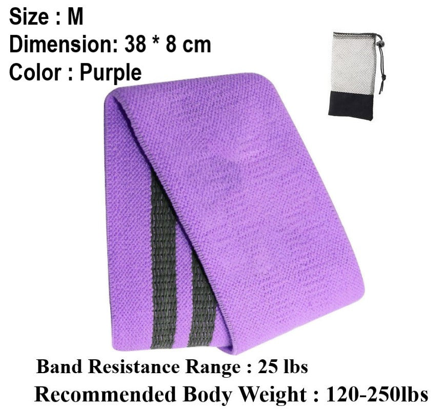 Fabric Elastic Hip resistance band