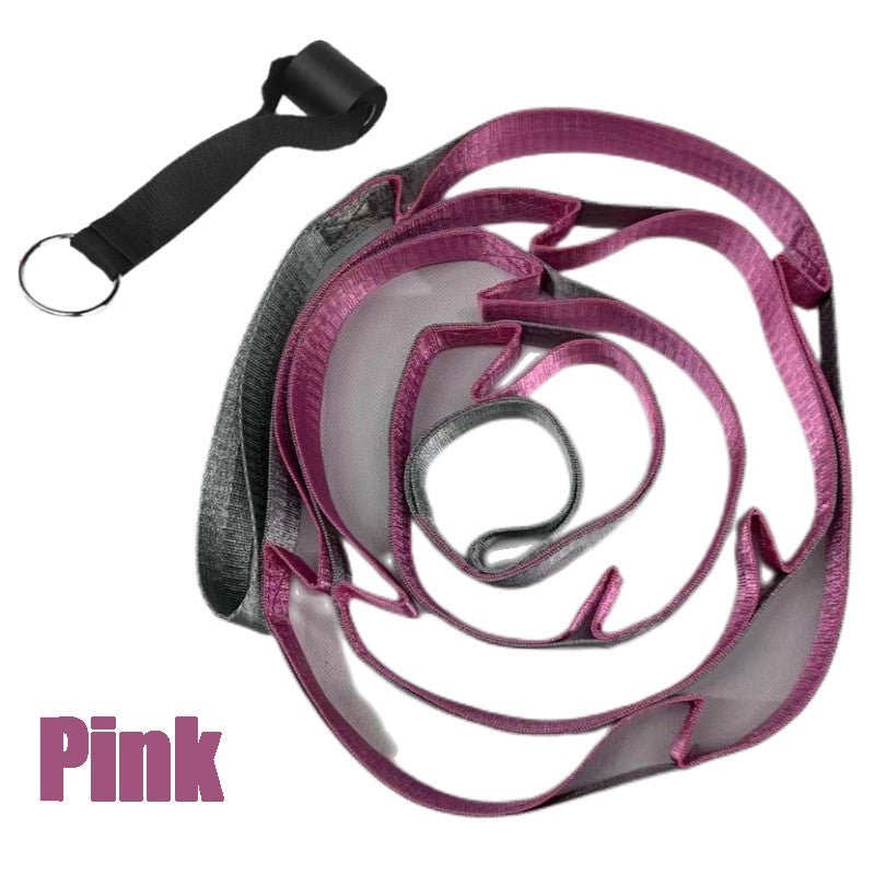 Yoga Stretch Strap Band with Door Anchor