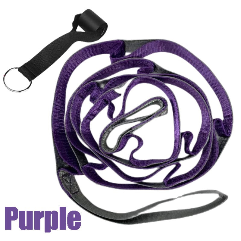 Yoga Stretch Strap Band with Door Anchor