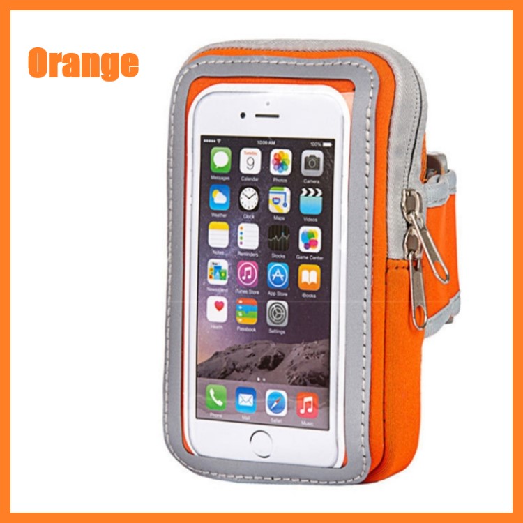 Armband phone case with touchable transparent screen for Workout Running Gym Fitness, Running Bag