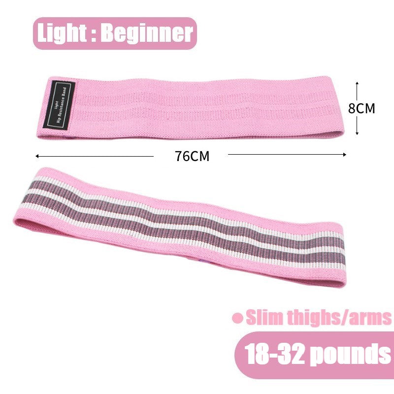 76cm circumference Fabric Elastic Hip resistance band