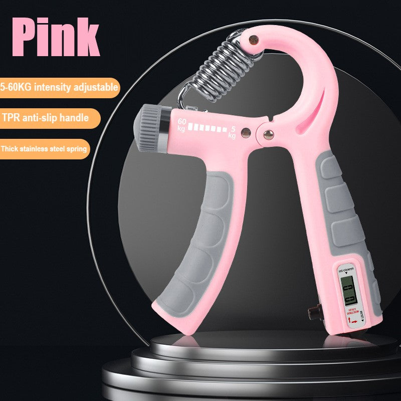 5-60kg Adjustable Hand Grip Strengthener with Counter