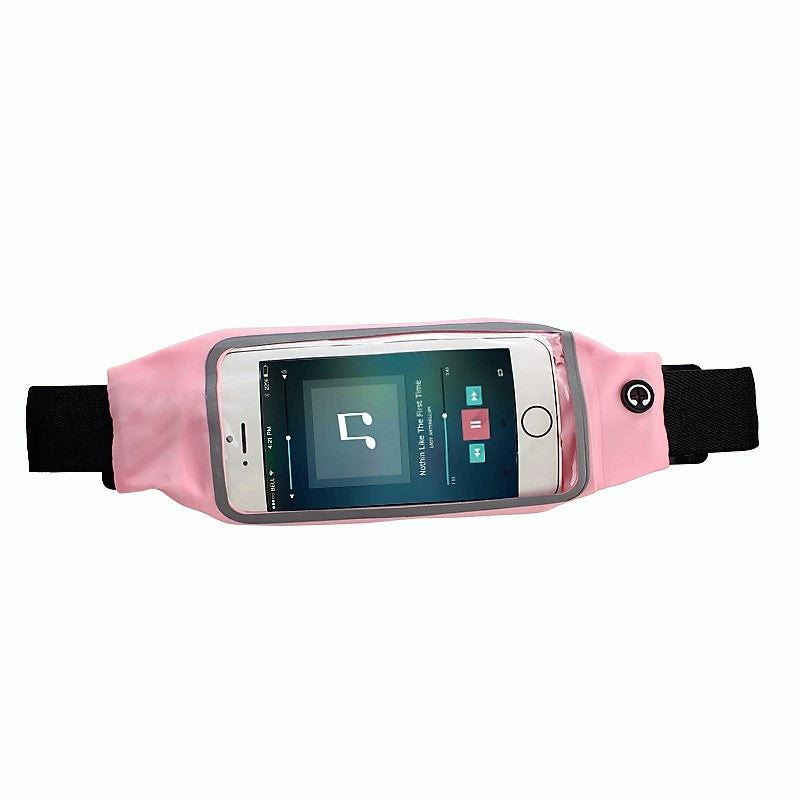 Running Waist Pouch Bag with sensitive screen window