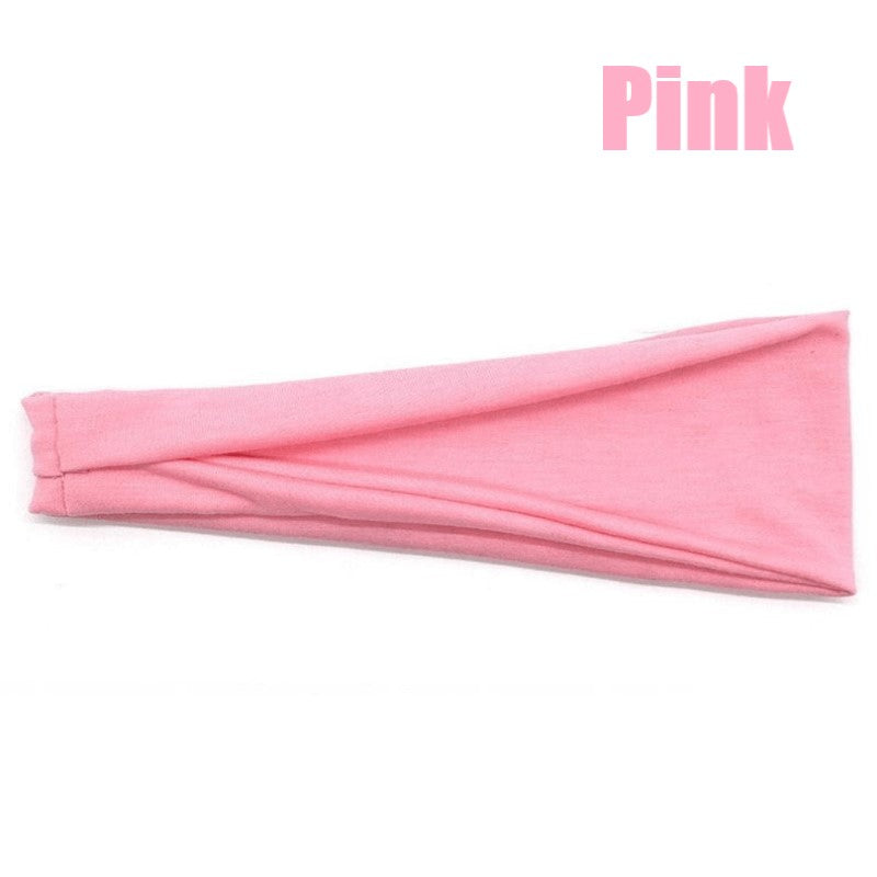 Athletic Outdoor Gym Accessories Elastic Running Hair Band Yoga Headband Sport Sweatband Fitness Bandage