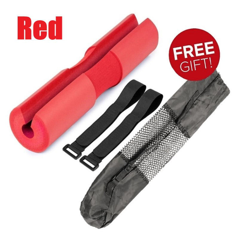 Shoulder Support/Weight Lifting Barbell Pad with belts