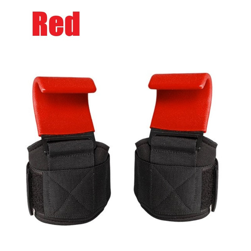 2pcs Weight Lifting Hook Grips with Wrist Straps, Hand Bar, Fitness Wrist Strap, Weight Strap, Power Lifting Gloves/Kettlebell wrist guards