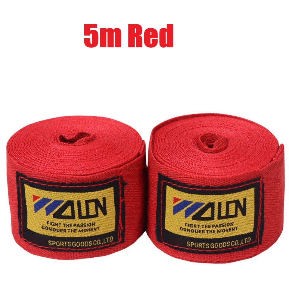 3m/5m Breathable Boxing Hand Wrap Fabric Handguard Unisex Cotton Sports Strap Boxing Bandage Muay Thai Hand Wraps
