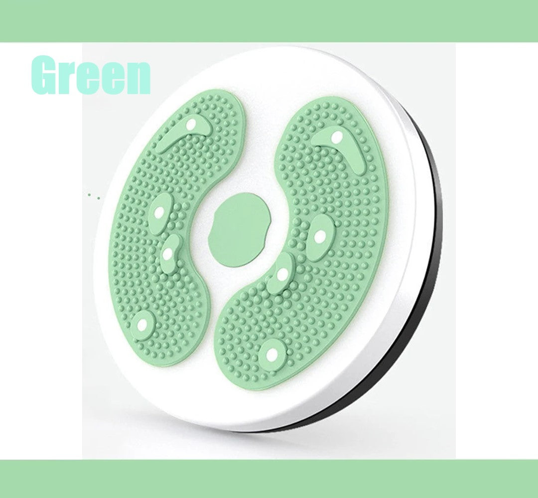 3D Massage Disc For Women's Abdominal Exercise With Magnetic Therapy, Waist-Twisting/Twisting Disk Magnetic Therapy Fitness Equipment Magnet Massage Waist Plate Fitness Equipment