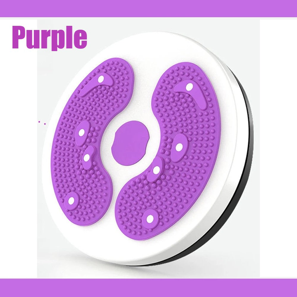 3D Massage Disc For Women's Abdominal Exercise With Magnetic Therapy, Waist-Twisting/Twisting Disk Magnetic Therapy Fitness Equipment Magnet Massage Waist Plate Fitness Equipment