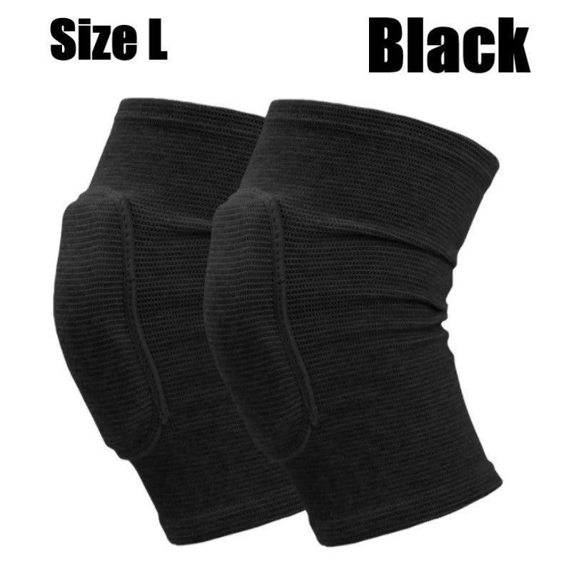 Soft Breathable Knee Brace with Pads/Knee Protective for Volleyball Football Dance Yoga Tennis Running Cycling Workout Climbing