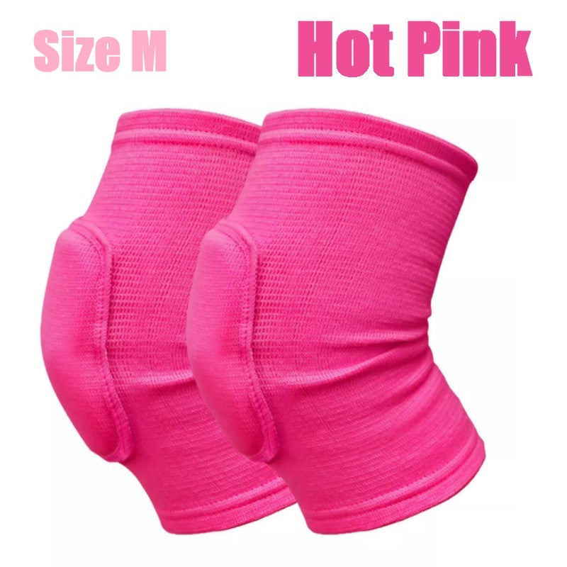 Soft Breathable Knee Brace with Pads/Knee Protective for Volleyball Football Dance Yoga Tennis Running Cycling Workout Climbing