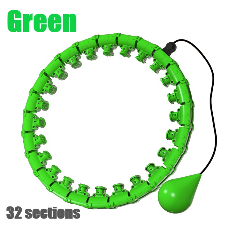 Adjustable/Detachable 24/30/32 Knots Hula Smart Hoop for Weight Loss Massage Hoop