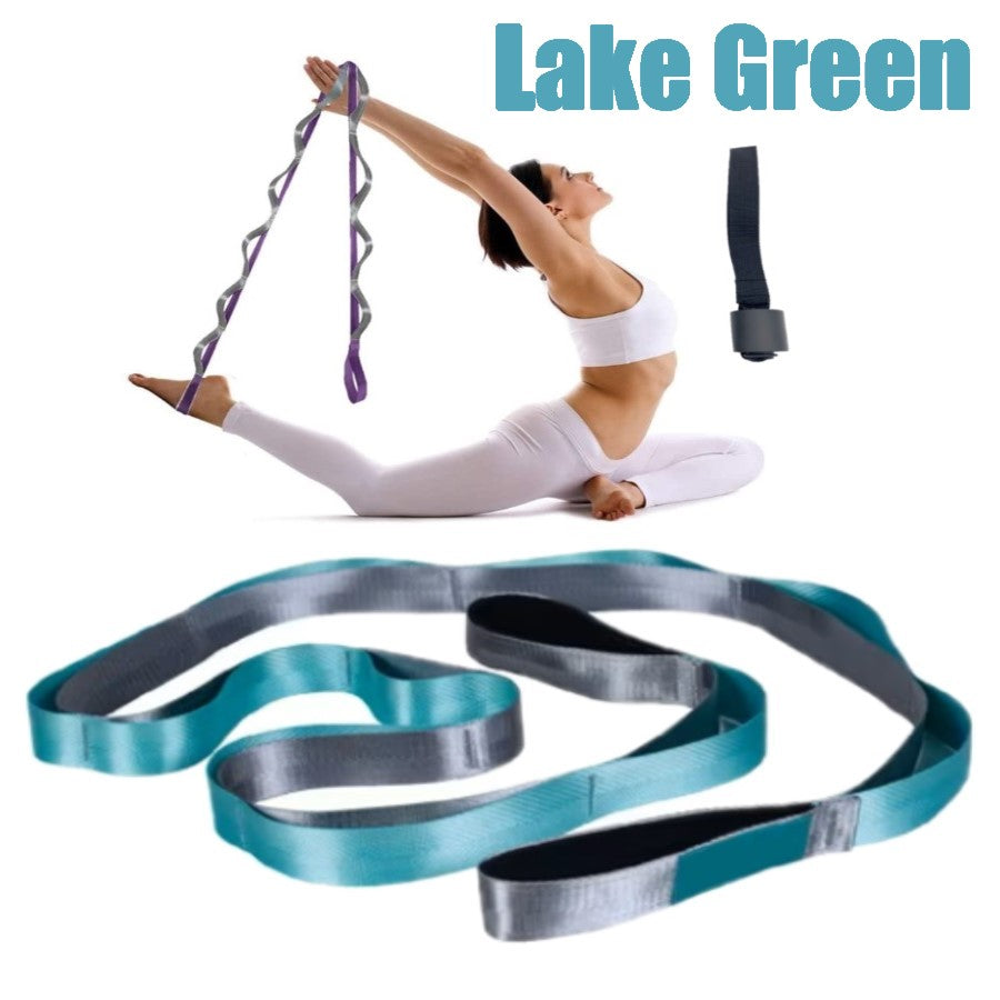 Yoga Stretch Strap Band with Door Anchor