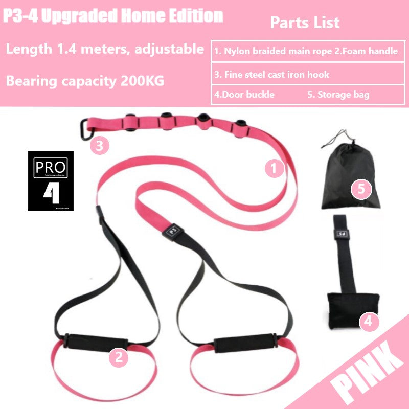 Hanging Suspension Training Strap/Resistance Belt Set Pro3 P 4/TRX PRO Suspension Training Kit