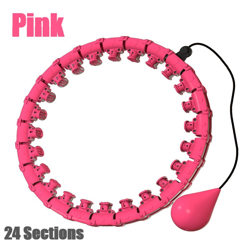 Adjustable/Detachable 24/30/32 Knots Hula Smart Hoop for Weight Loss Massage Hoop