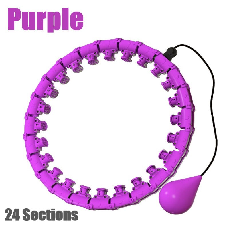 Adjustable/Detachable 24/30/32 Knots Hula Smart Hoop for Weight Loss Massage Hoop