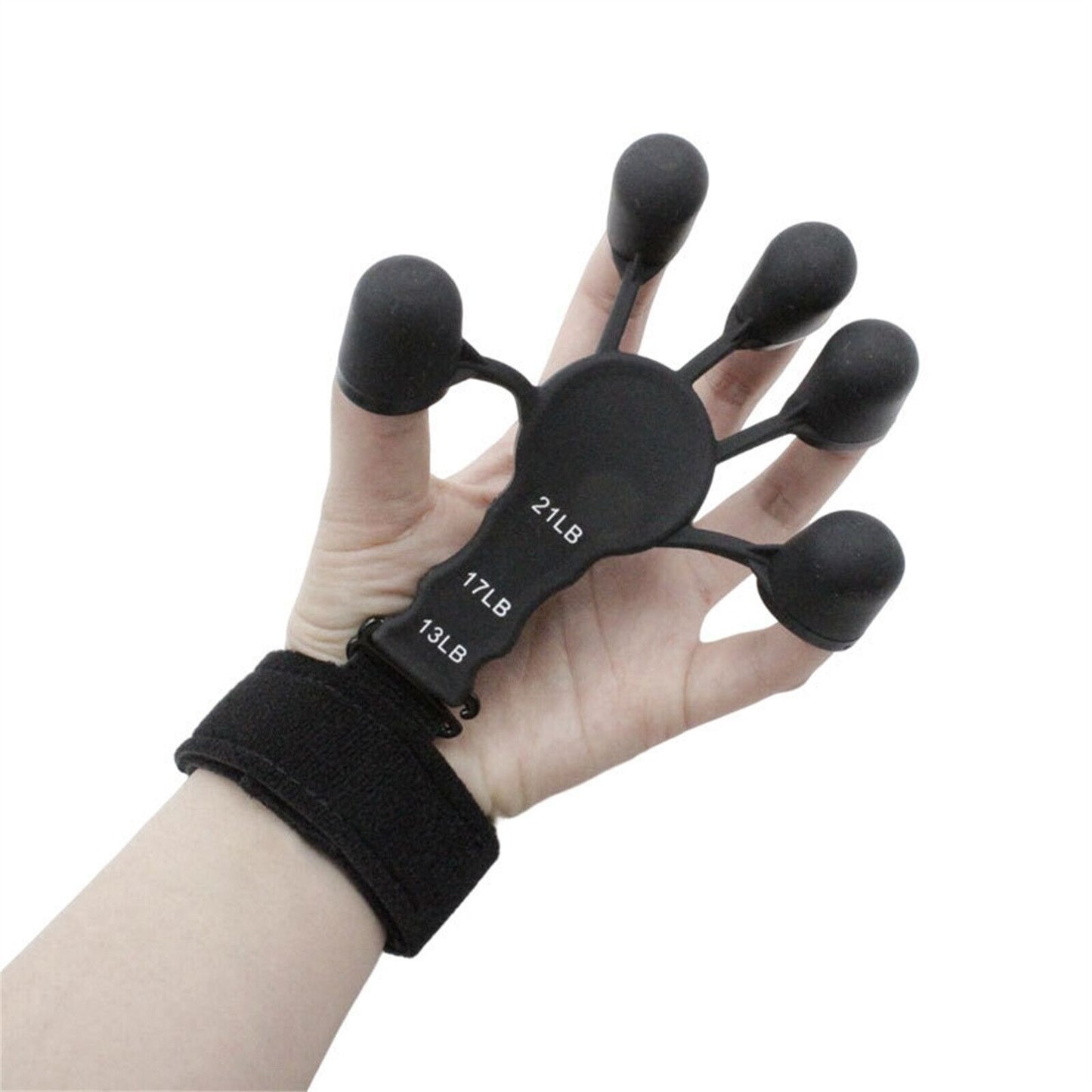 Grip Strength Trainer, Adjustable 3 Levels Finger Exerciser/ Hand Grip Strengthener