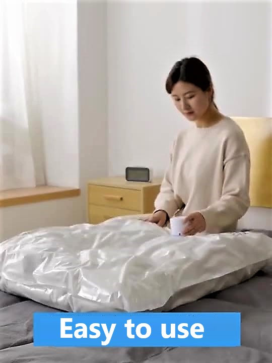 Vacuum Compression Storage Bag / Clothes/ Quilt Storage Bag Organizer /Save Space Home Organization