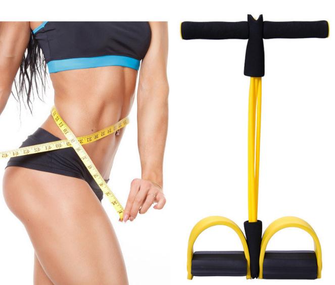 4-tube Sit-Up Pull Rope Pedal
