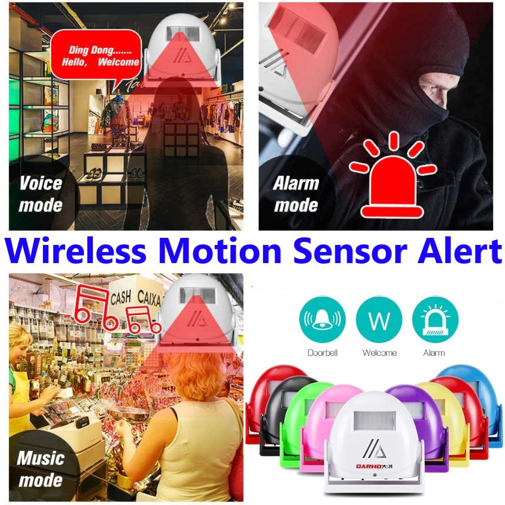 Infrared Motion Sensor Door Bell